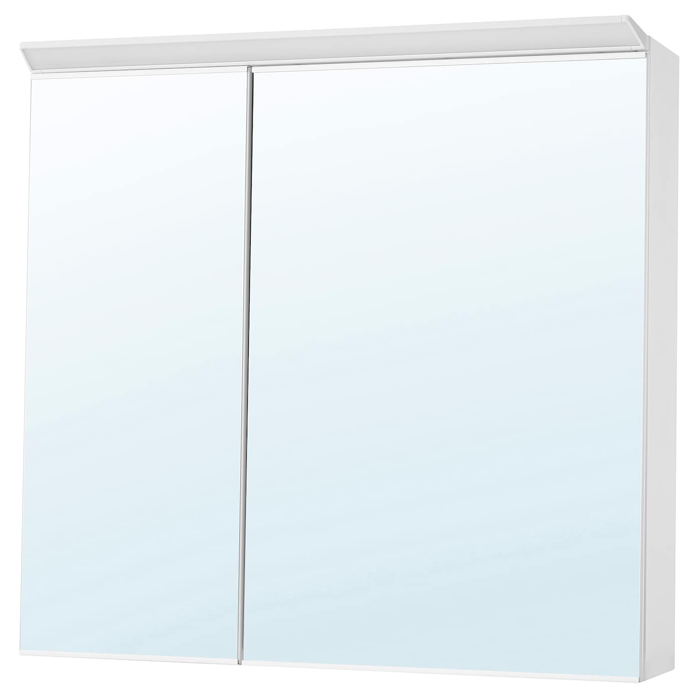 IKEA TREASJÖN Mobile Specchio/2ante/illuminazione 80x17x75 Cm