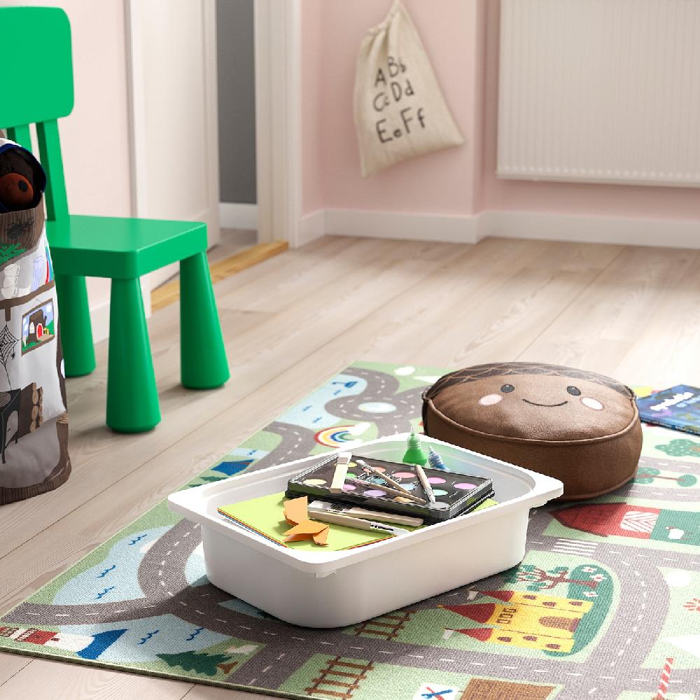 IKEA TROFAST Combinazione Con Contenitori Bianco/bianco 99x44x56 Cm