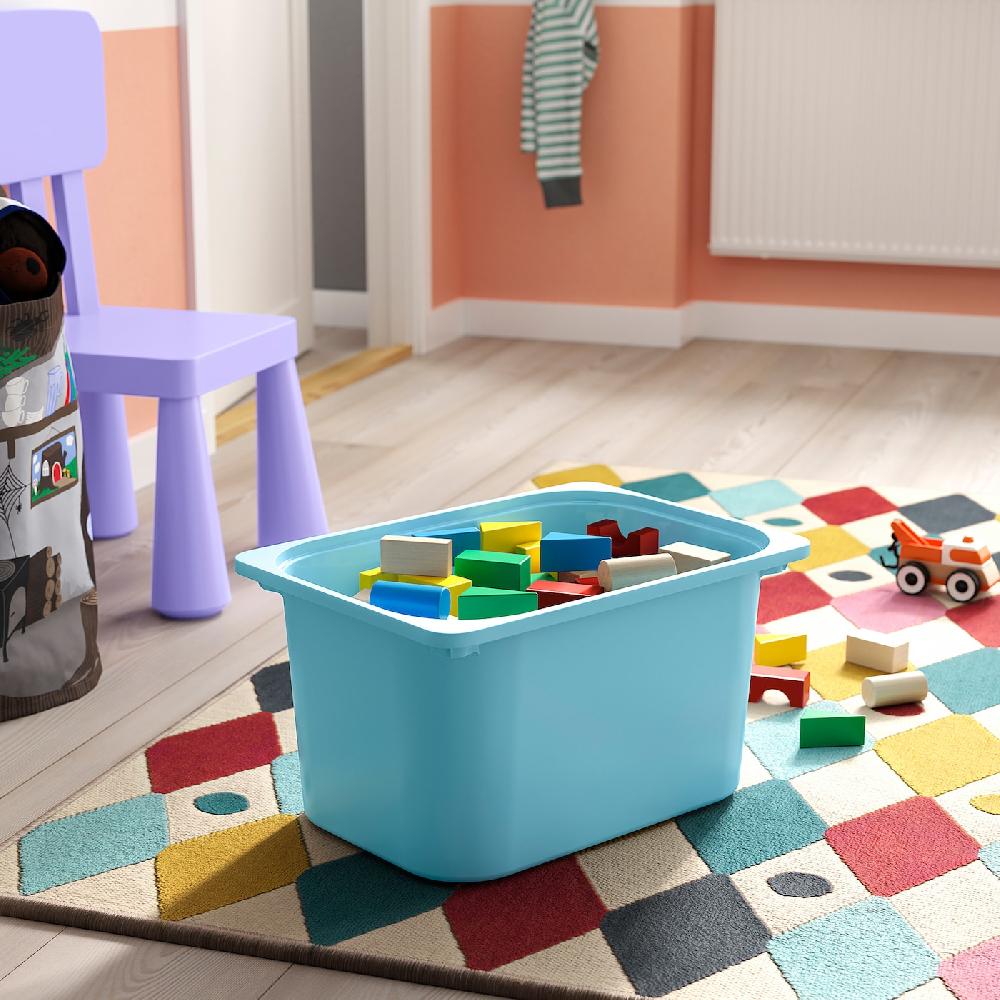 IKEA TROFAST Combinazione Con Contenitori Bianco Bianco/multicolore 99x44x94 Cm