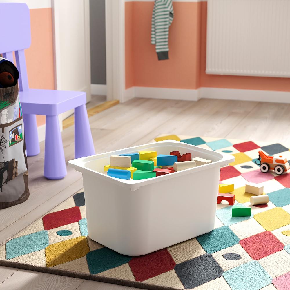 IKEA TROFAST Combinazione Con Contenitori Bianco/bianco 46x30x145 Cm