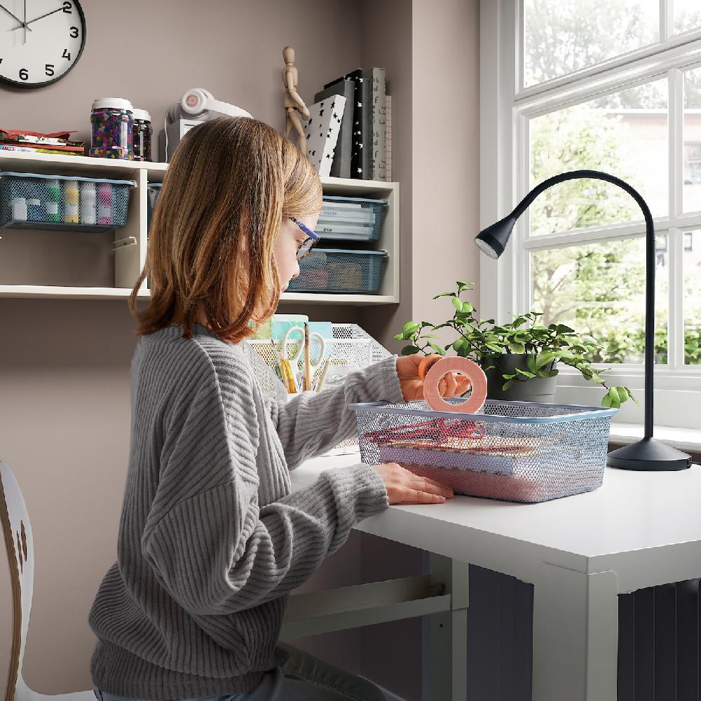 IKEA TROFAST Contenitore In Rete Grigio-blu 20x30x10 Cm