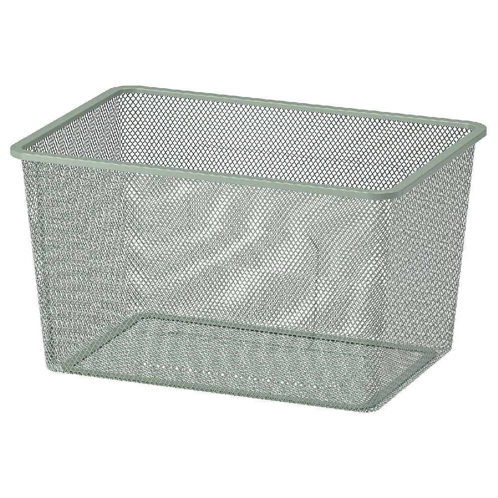 IKEA TROFAST Contenitore in rete verde chiaro-grigio 42x30x23 cm