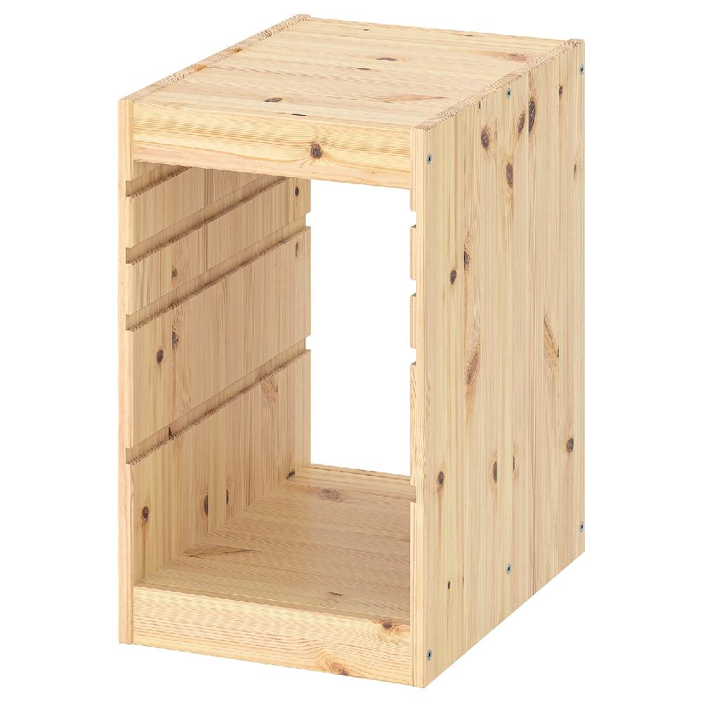 IKEA TROFAST Struttura pino con mordente bianco 32x44x52 cm