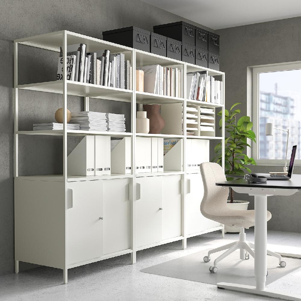 IKEA TROTTEN Combinazione Di Mobili Bianco 240x180 Cm