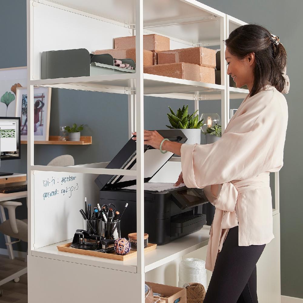 IKEA TROTTEN Mobile Con Ante Scorrevoli Bianco 80x55x180 Cm