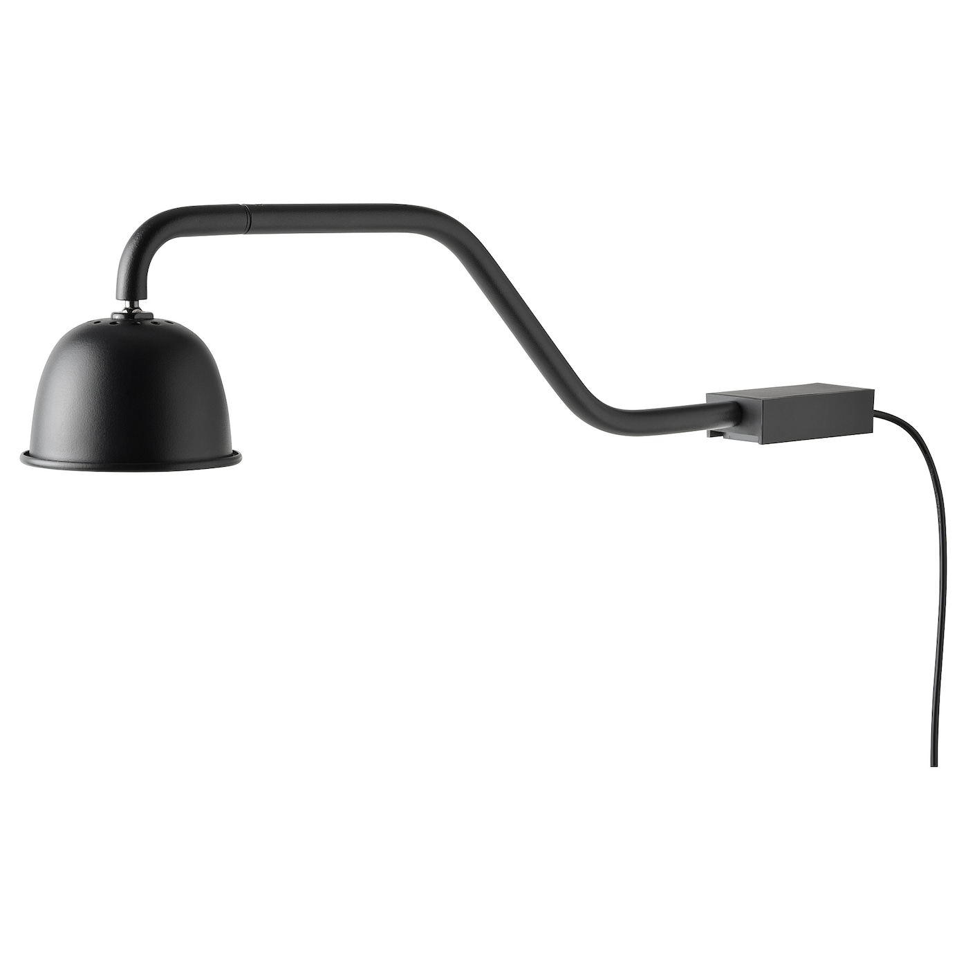IKEA TVÄRDRAG Illuminazione per mobile nero/intensità luminosa regolabile