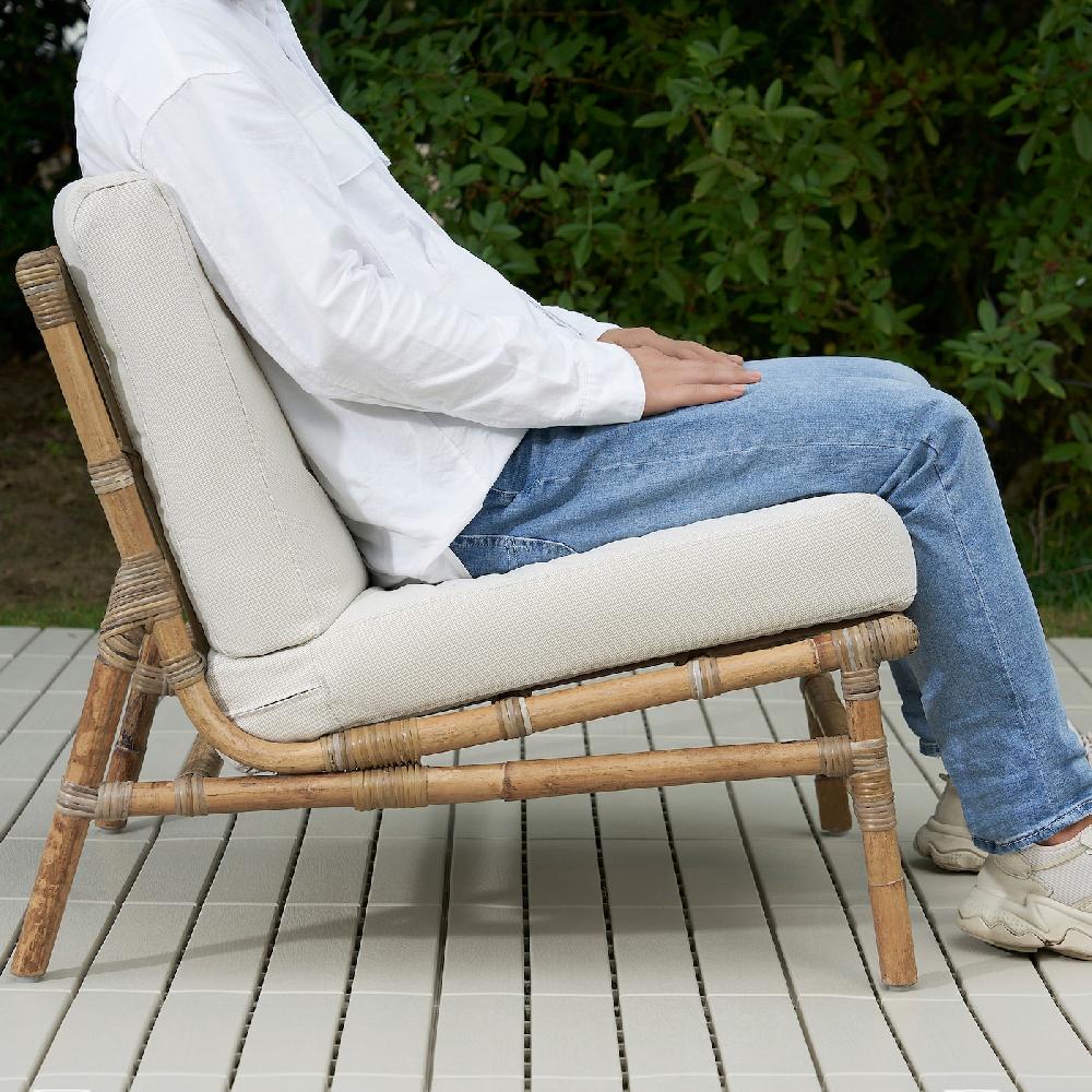 IKEA TVARÖ Seduta Divano Componibile Esterno Marrone/Frösön/Duvholmen Beige