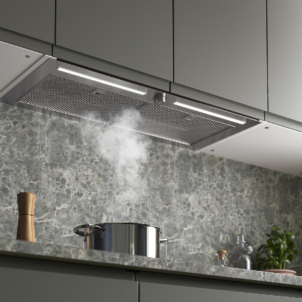 IKEA UNDERVERK Cappa Aspirante Da Incasso Inox 80 Cm