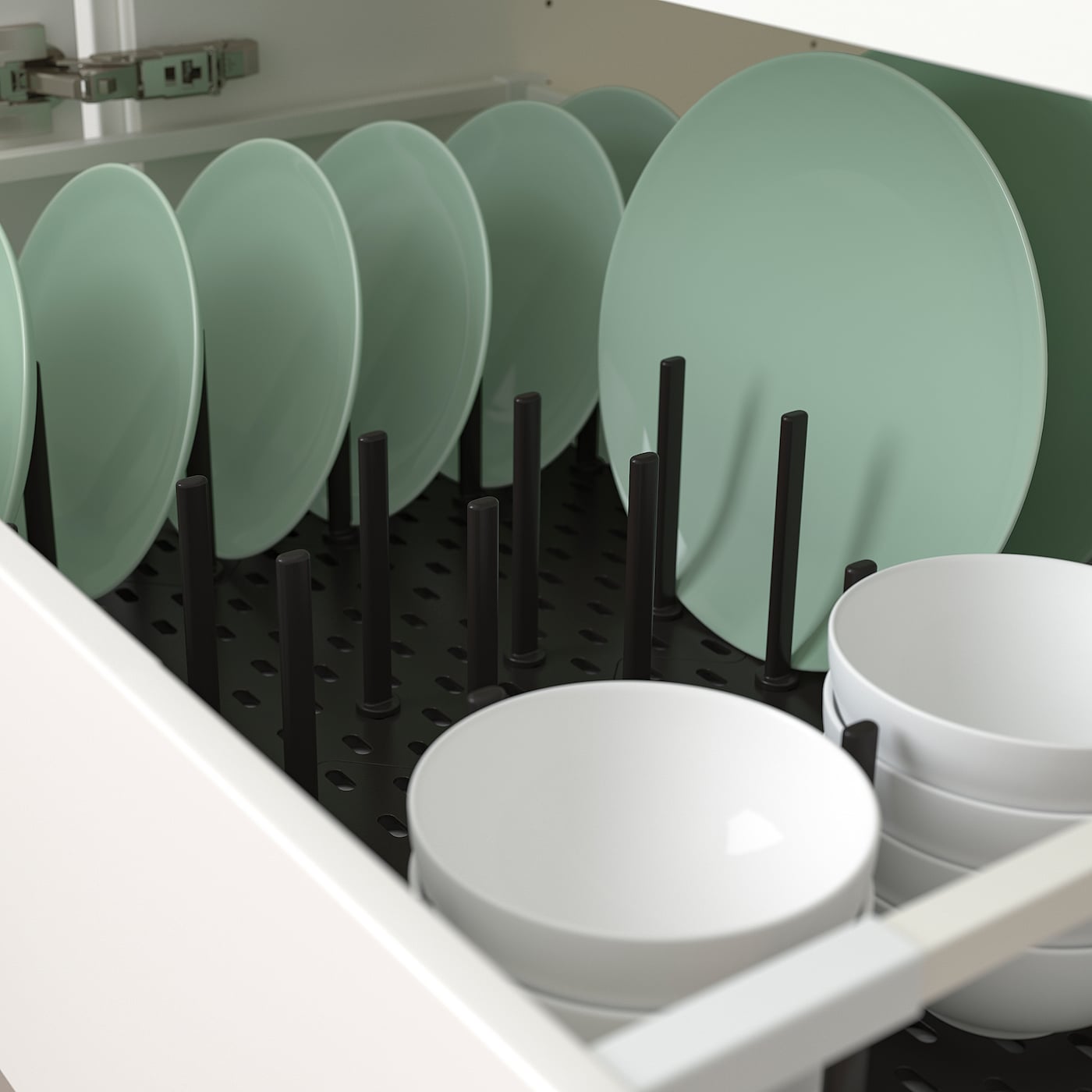 IKEA UPPDATERA Pannello Per Organizzare Cassetto Antracite 80 Cm