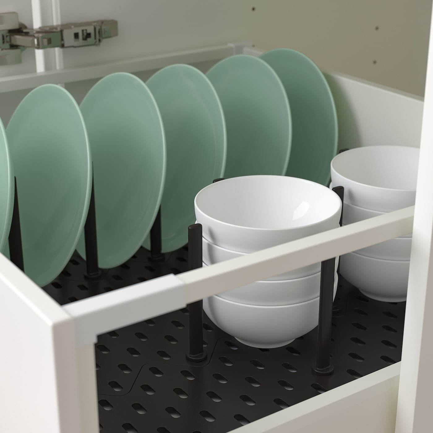 IKEA UPPDATERA Pannello Per Organizzare Cassetto Antracite 60 Cm