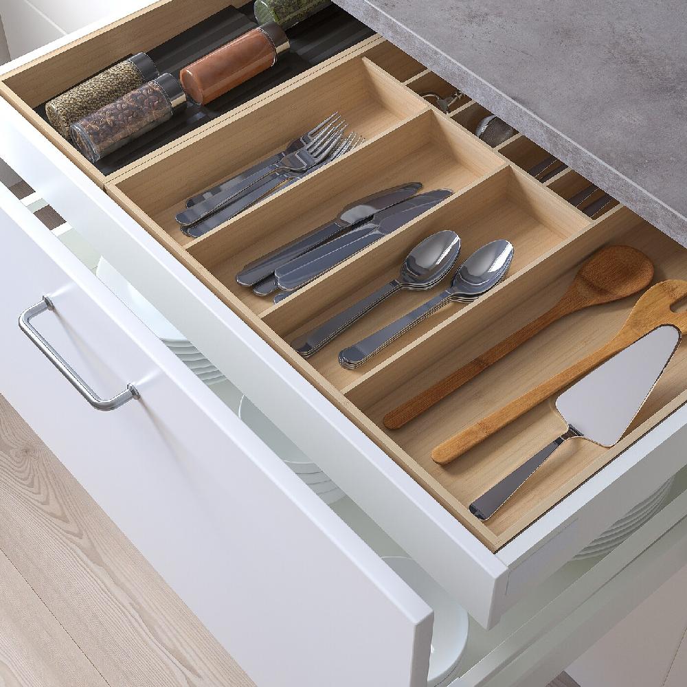 IKEA UPPDATERA Portaposate/portaspezie Bambù Chiaro 72x50 Cm