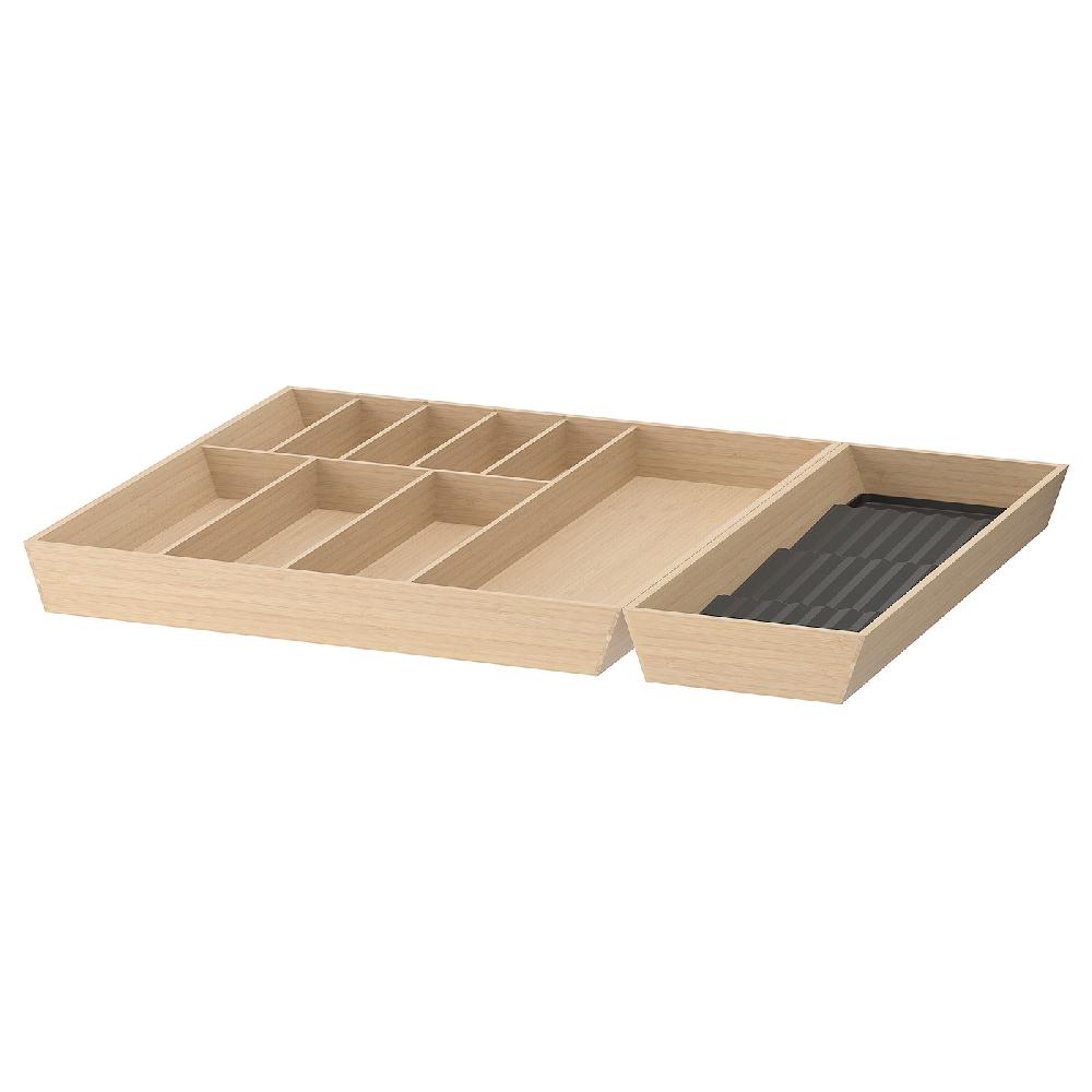 IKEA UPPDATERA Portaposate/portaspezie bambù chiaro 72x50 cm