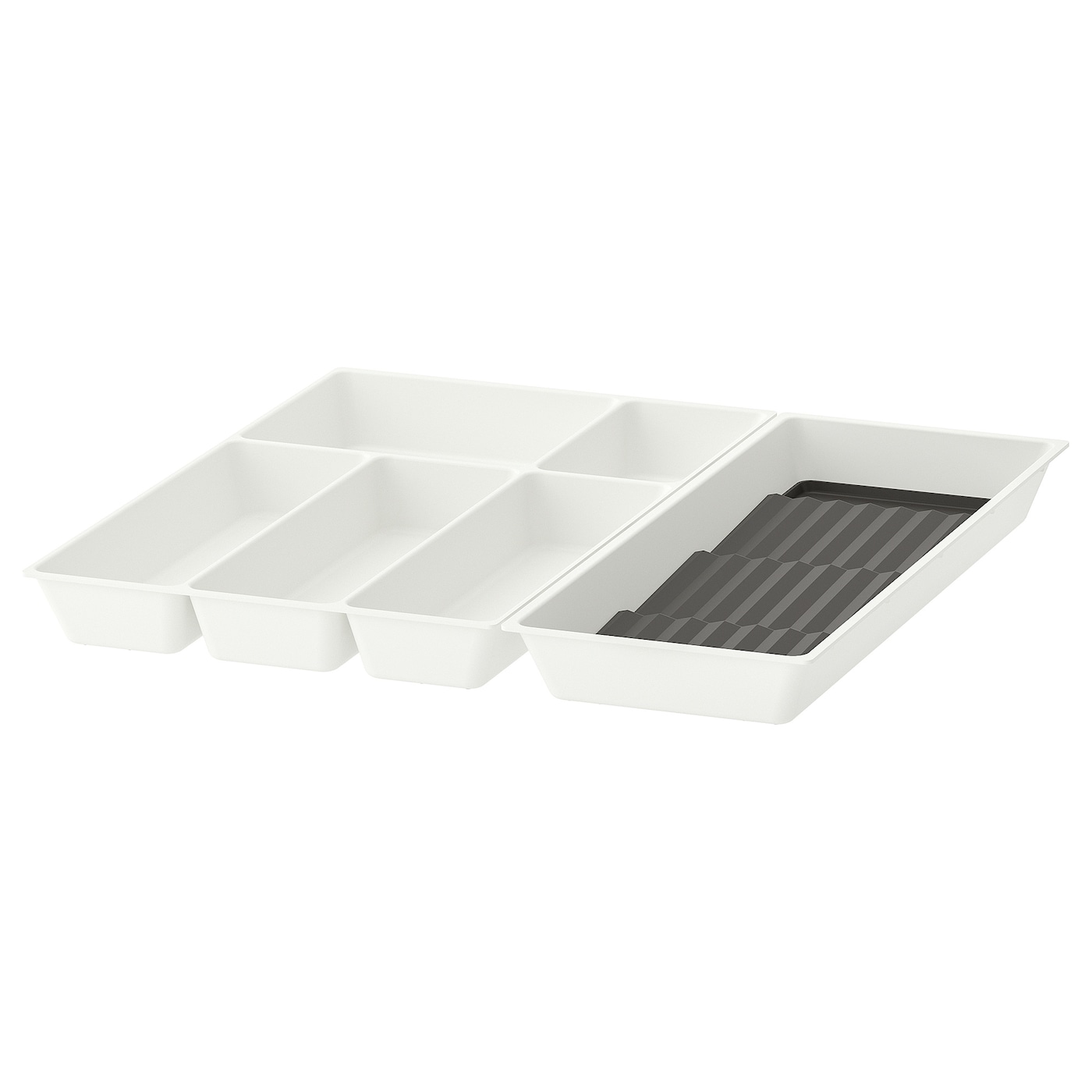 IKEA UPPDATERA Portaposate/portaspezie bianco/antracite 52x50 cm