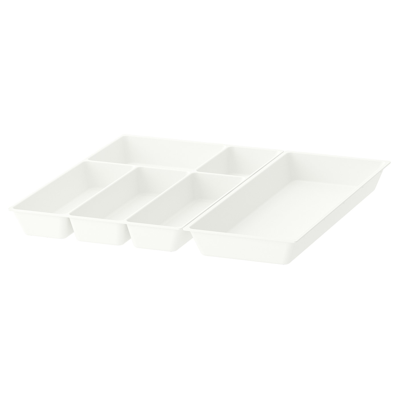 IKEA UPPDATERA Portaposate/portautensili bianco 52x50 cm