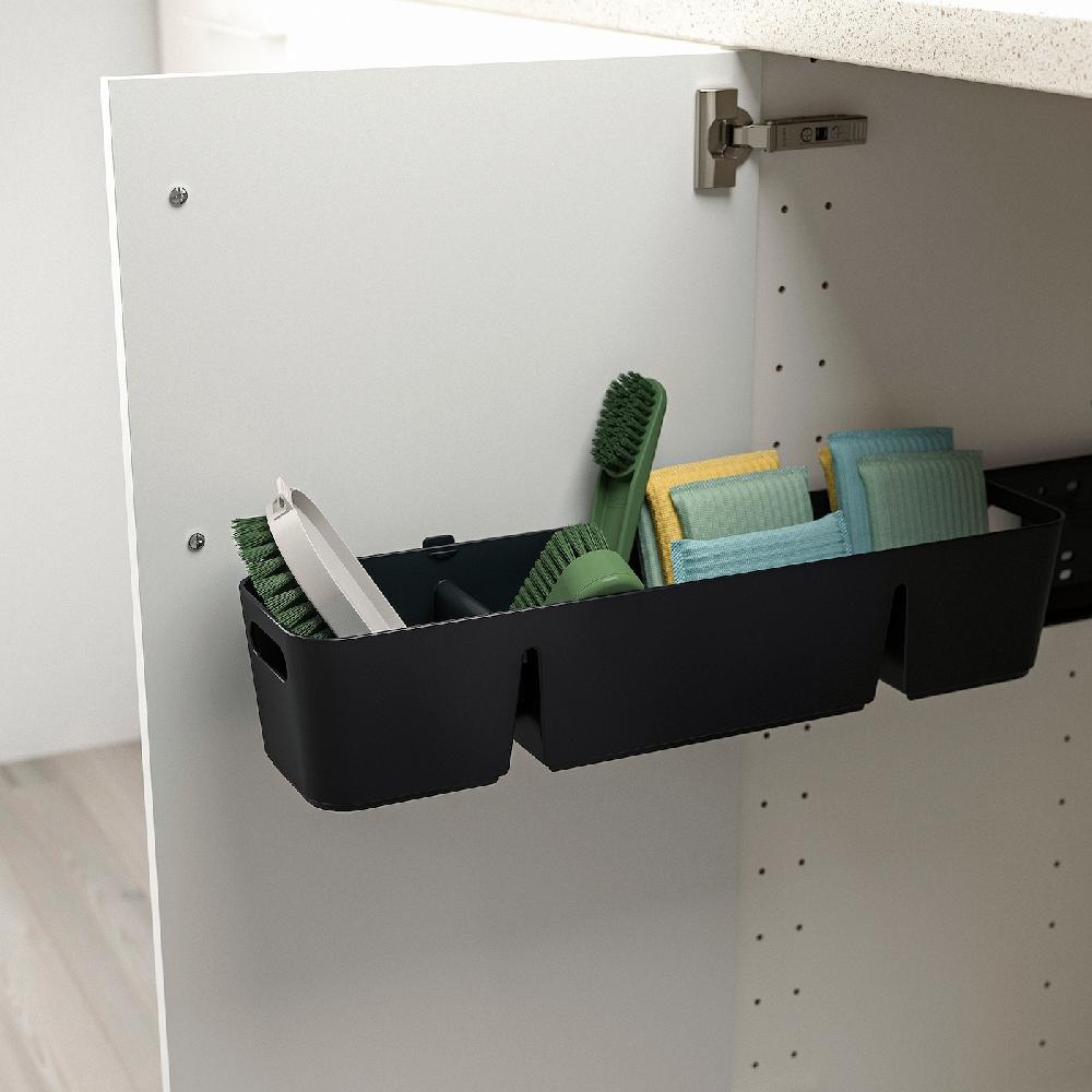 IKEA UPPDATERA Scatola A Scorrimento Antracite 50x15x12 Cm