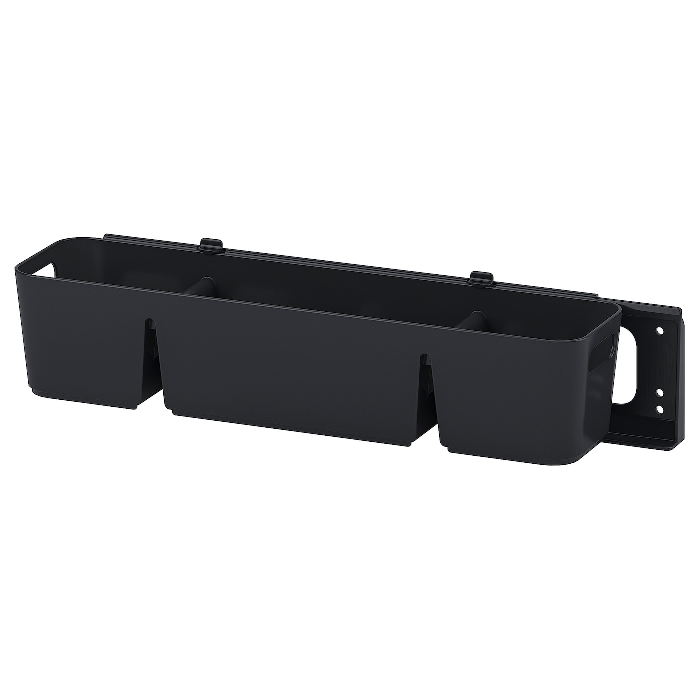 IKEA UPPDATERA Scatola A Scorrimento Antracite 50x15x12 Cm