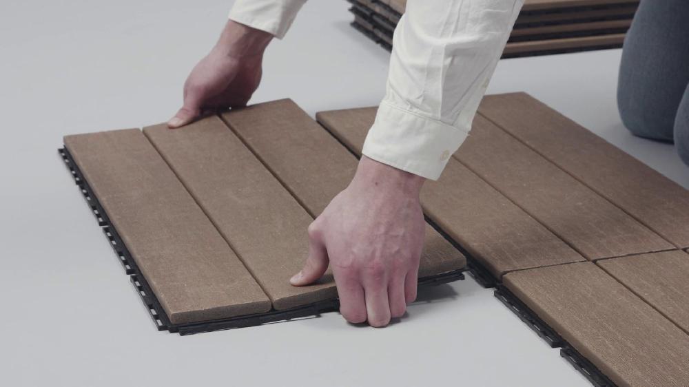 IKEA UTLÄNGAN Pedana Pavimentazione Da Esterno Marrone 0.90 M²