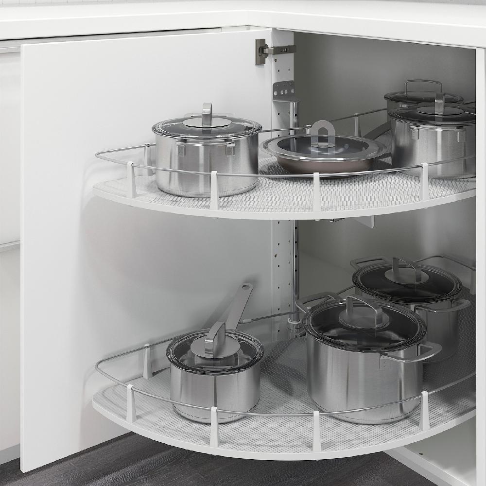 IKEA UTRUSTA Accessori Estraibili Base Angolare 128 Cm