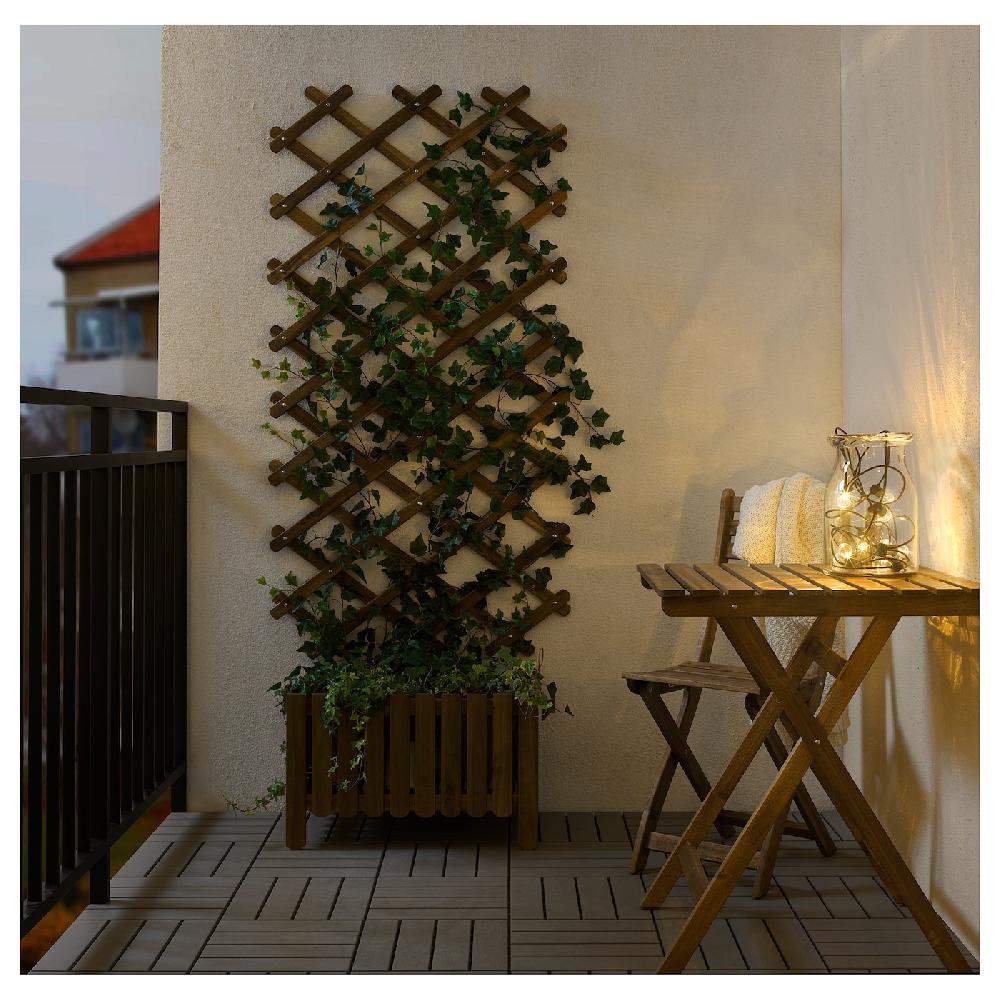 IKEA UTSUND Illuminazione A LED 12 Luci Da Esterno/a Batterie Nero