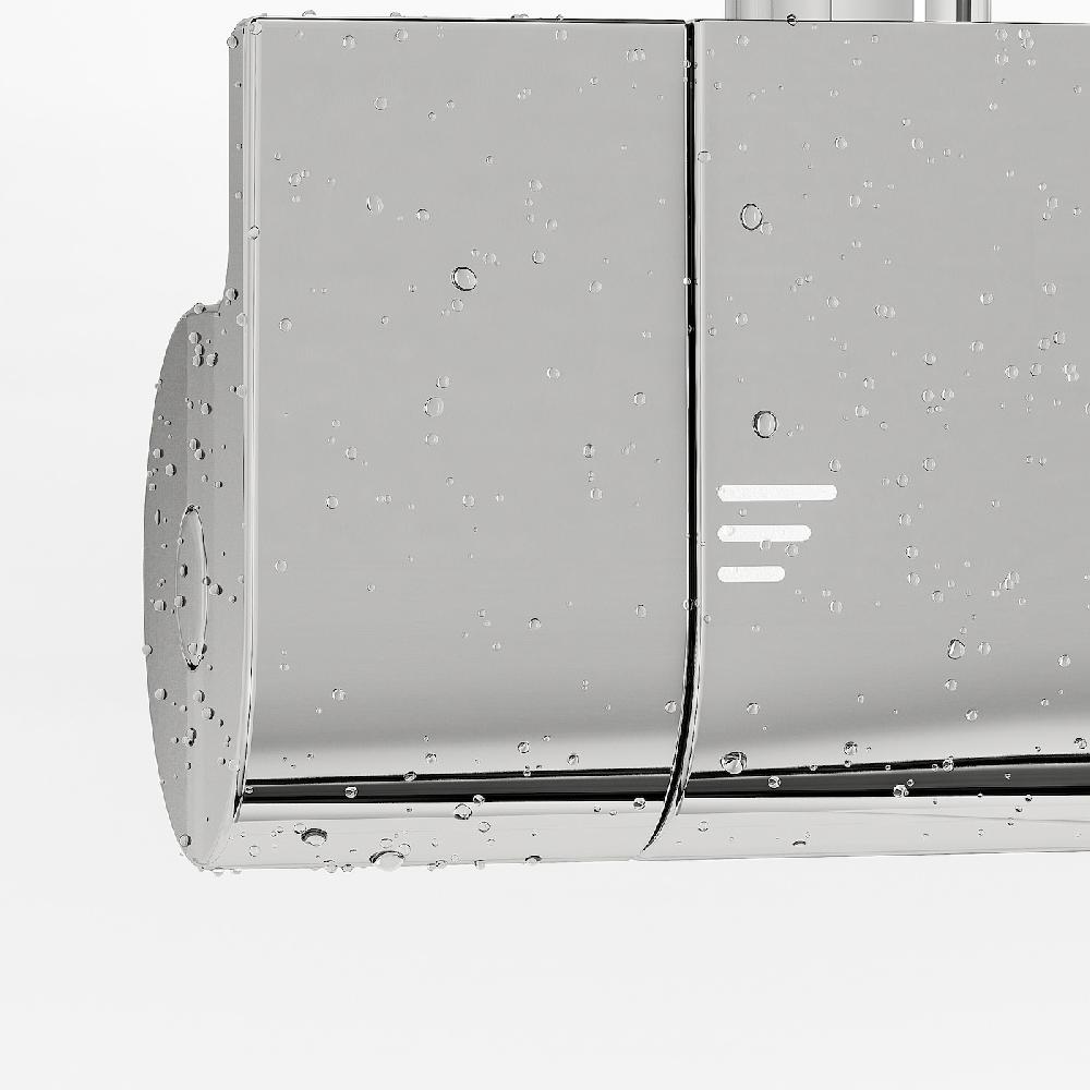 IKEA VALLAMOSSE Miscelatore Termostatico Per Doccia Cromato 150 Mm