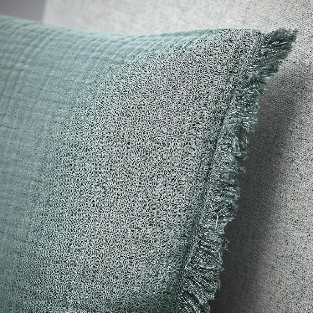 IKEA VALLKRASSING Fodera Per Cuscino Grigio Azzurro Chiaro 50x50 Cm