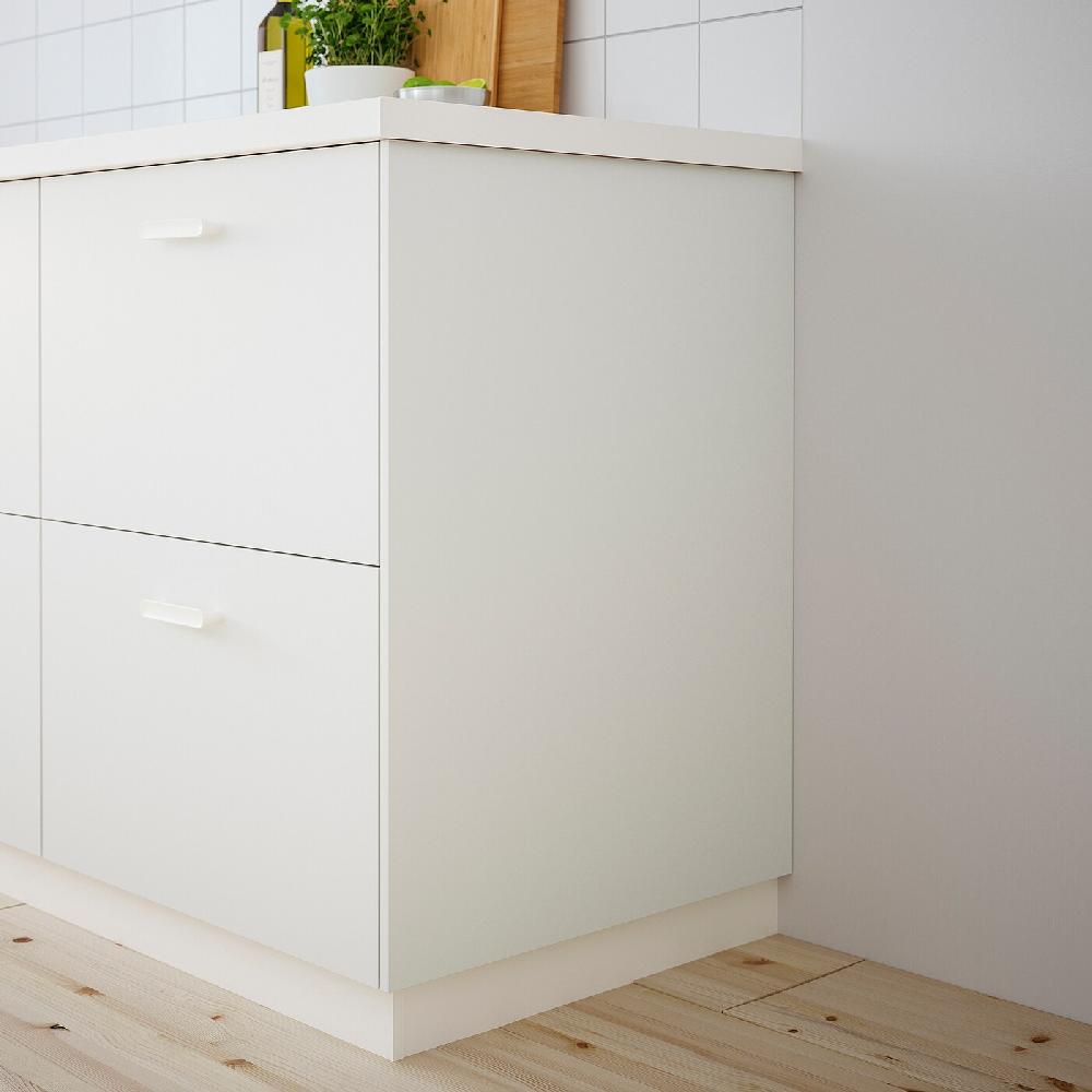 IKEA VALLSTENA Rivestimento Laterale Bianco 39x80 Cm