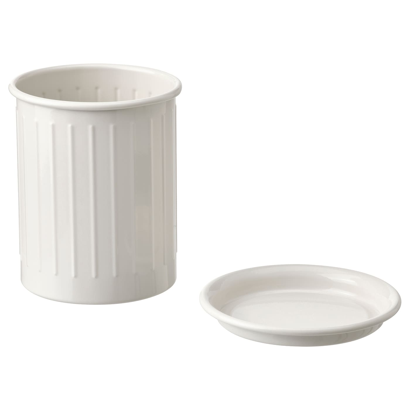 IKEA VÄLVÅRDAD Scolaposate Beige/galvanizzato 13 Cm