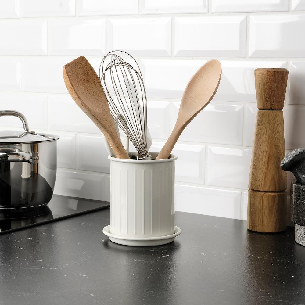 IKEA VÄLVÅRDAD Scolaposate Beige/galvanizzato 13 Cm