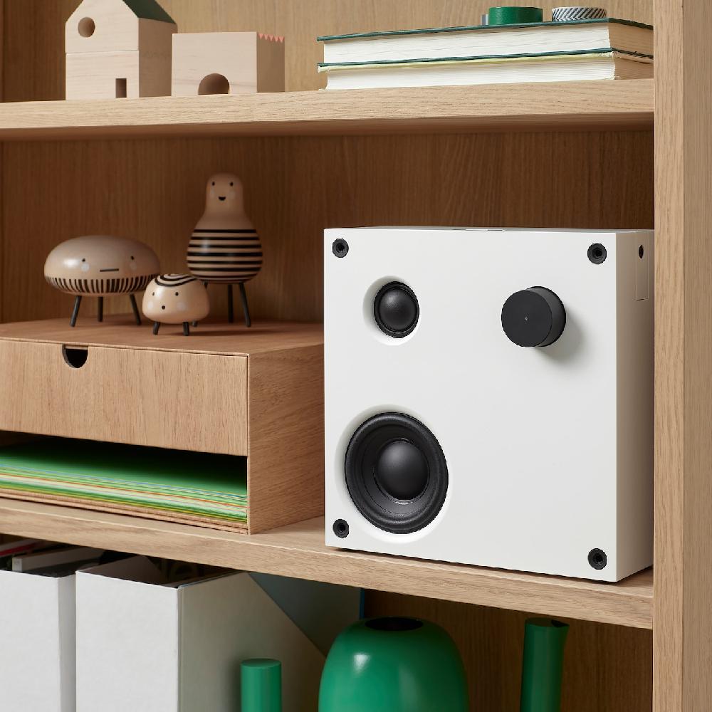 IKEA VAPPEBY Casse Bluetooth® Bianco/set Di 2 Gen 3 20x20 Cm