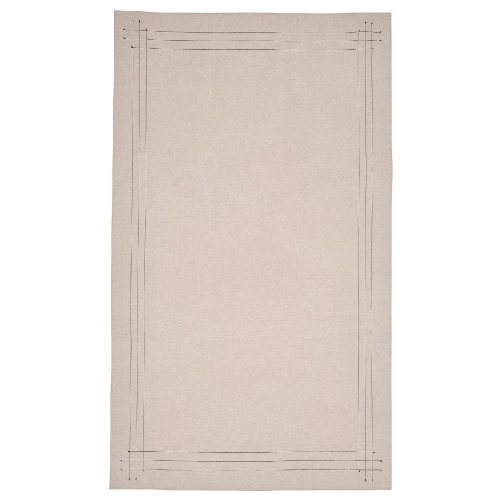IKEA VÅRARV Tovaglia Grigio Scuro/naturale 145x240 Cm