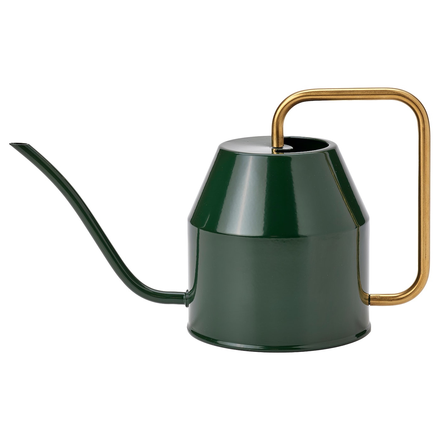 IKEA VATTENKRASSE Annaffiatoio Nero-verde/color Oro 2.0 L