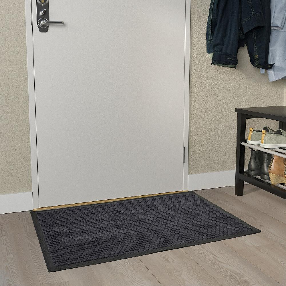 IKEA VATTENVERK Zerbino Da Interno Grigio Scuro 60x90 Cm
