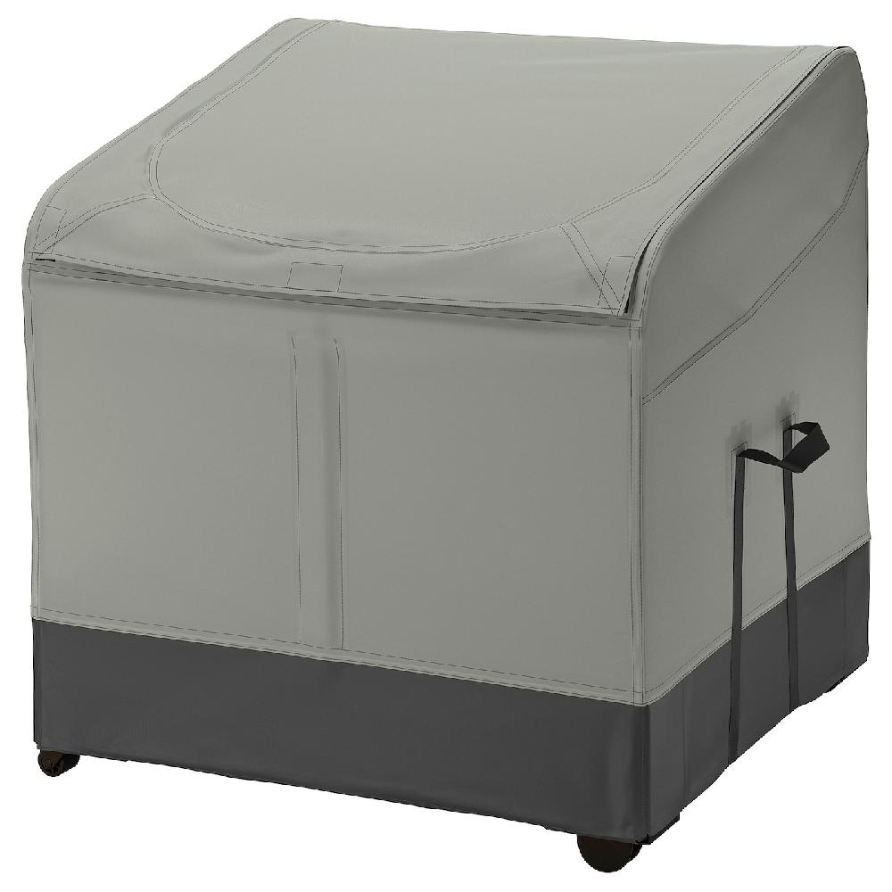 IKEA VÄTTERSÖ Contenitore da esterno grigio scuro 78x72x79 cm