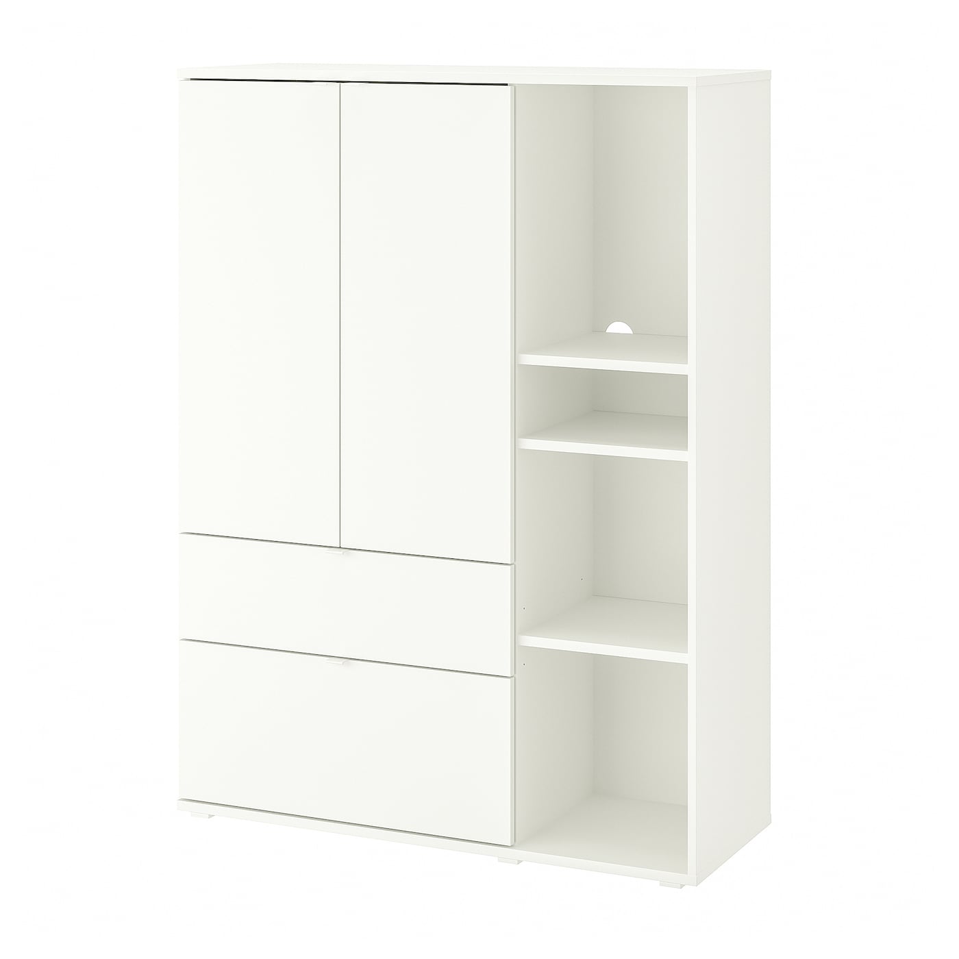 IKEA VIHALS Elemento contenitore bianco 105x37x140 cm