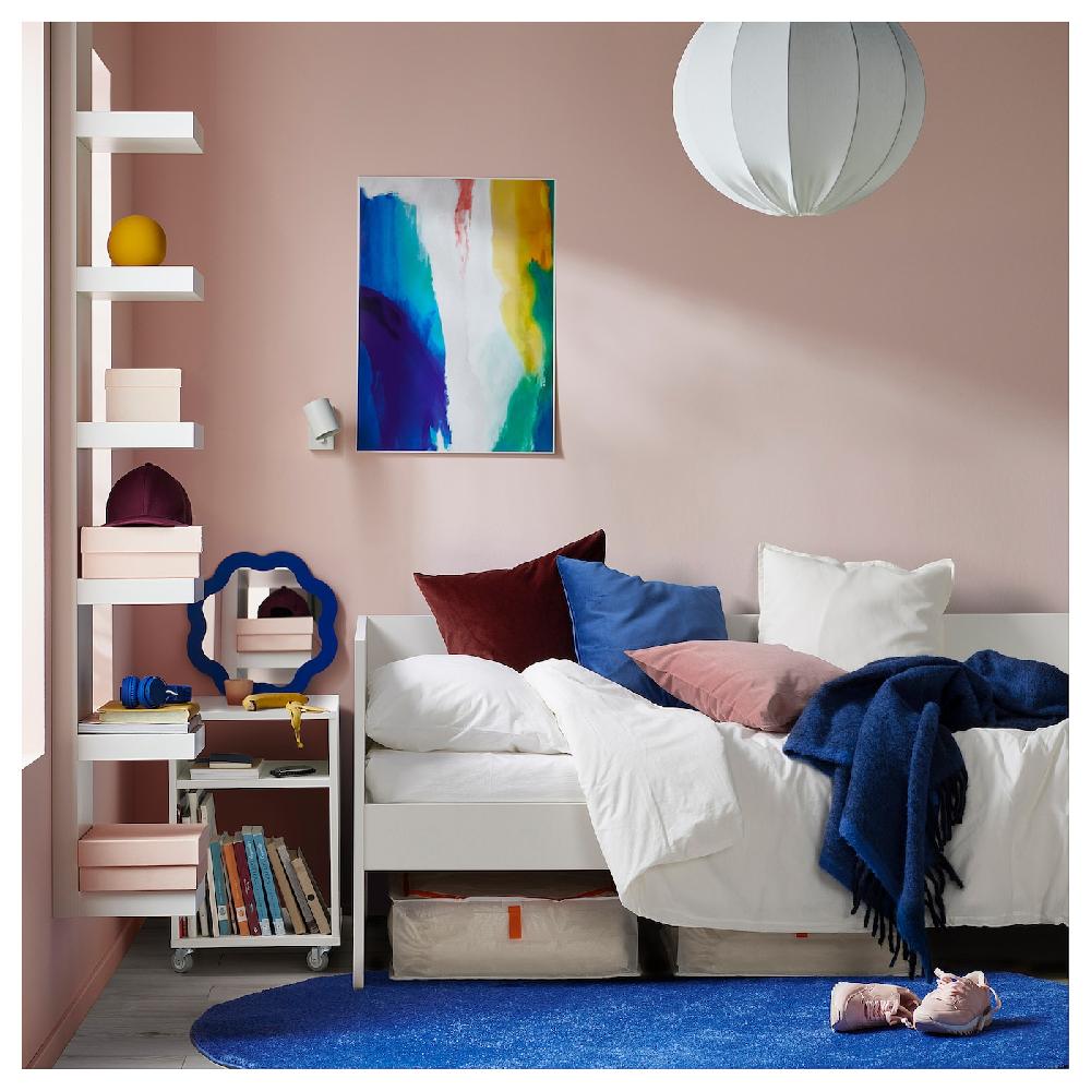 IKEA VIHALS Struttura Letto Divano Bianco 80x200 Cm