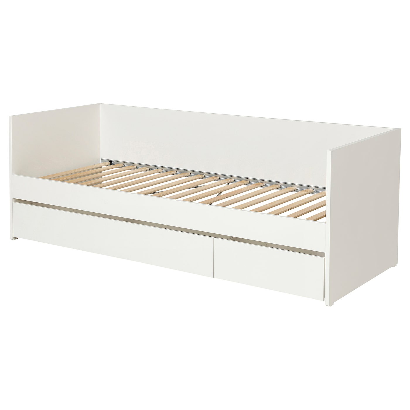 IKEA VIHALS Struttura letto divano/contenitore bianco 80x200 cm