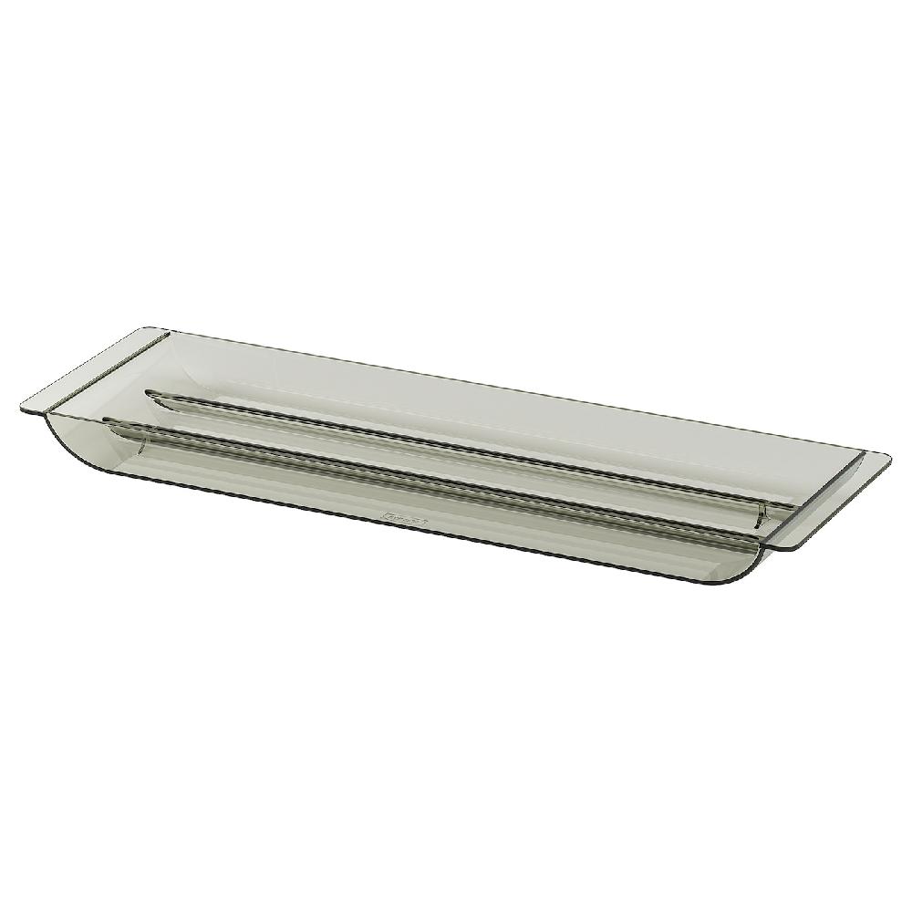 IKEA VISSLAÅN Portaoggetti per cassetto grigio 35x11x3 cm