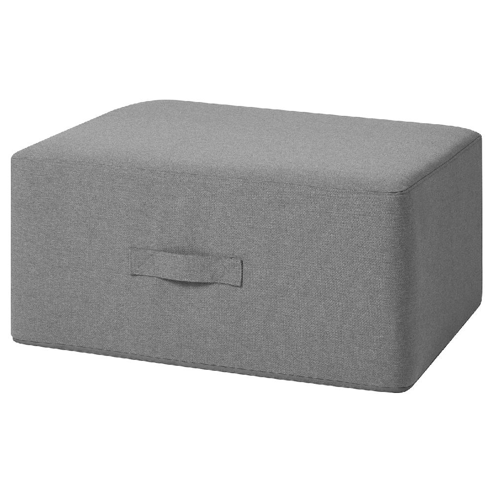 IKEA VITHÄLL Materasso/pouf Extra Rigido/Vissle Grigio 80x200 Cm