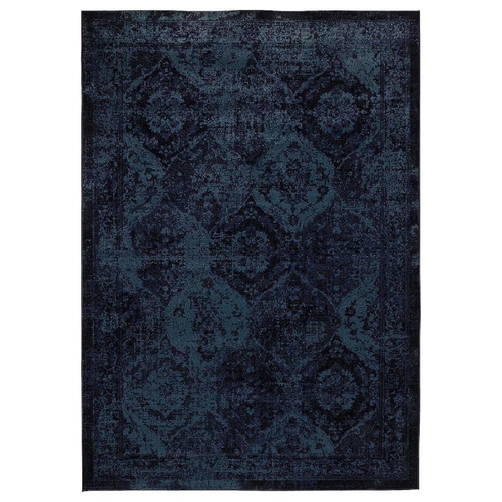 IKEA VONSBÄK Tappeto pelo corto blu scuro 133x195 cm