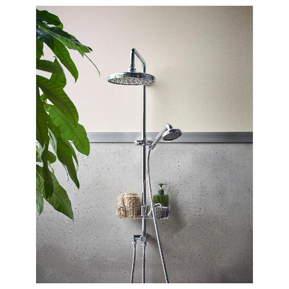 IKEA VOXNAN Set Doccia Soffione/doccetta/deviat Cromato
