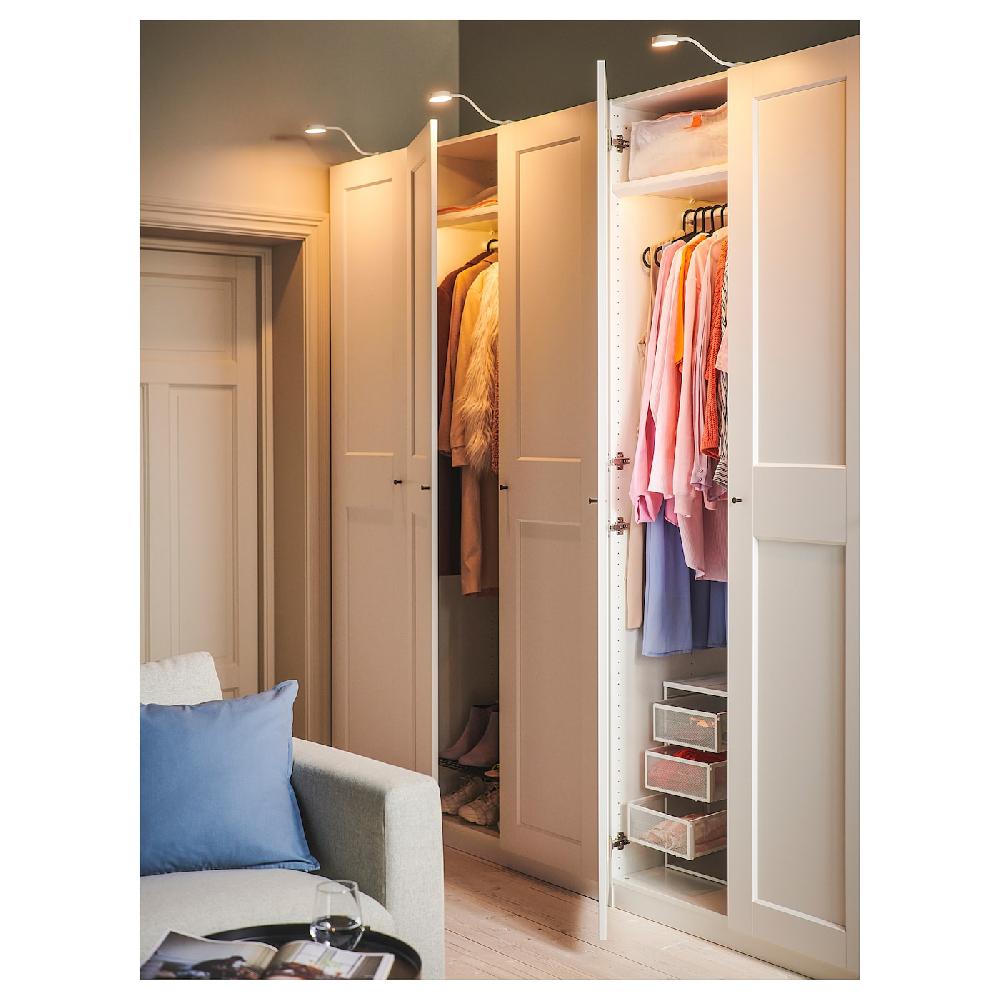 IKEA YTBERG Illuminazione Per Mobile Bianco/intensità Luminosa Regolabile