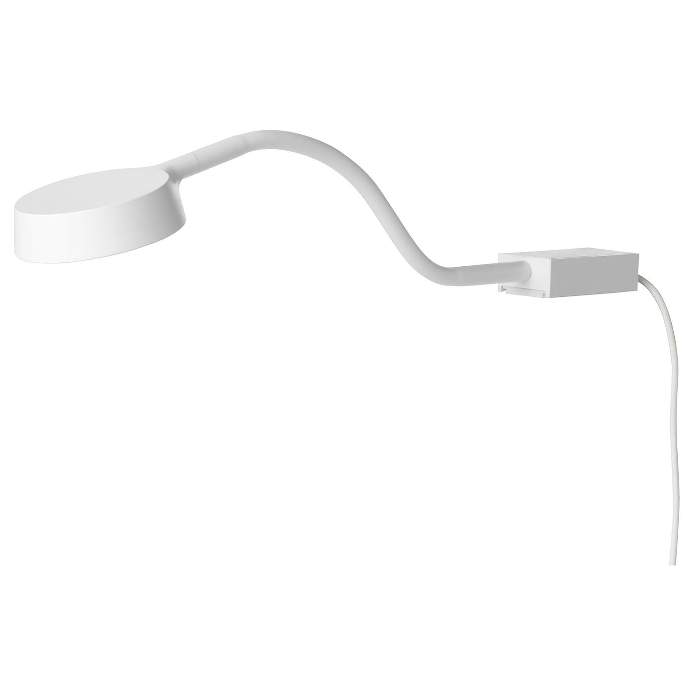IKEA YTBERG Illuminazione per mobile bianco/intensità luminosa regolabile