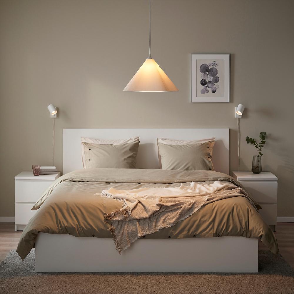 IKEA ZEBRASÄV Lampada A Sospensione Bianco/plastica 46 Cm