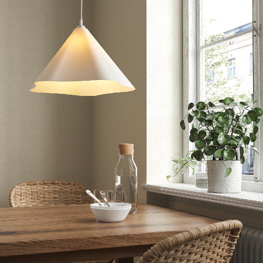 IKEA ZEBRASÄV Lampada A Sospensione Bianco/plastica 46 Cm