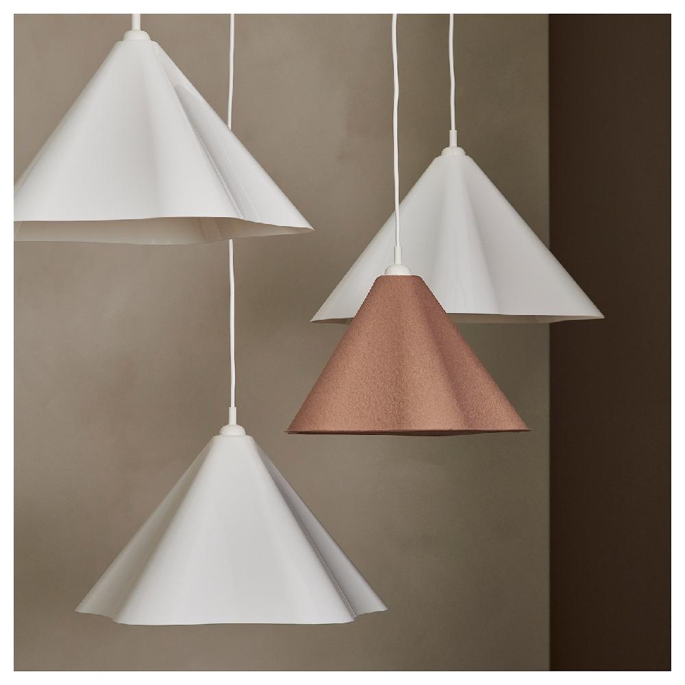 IKEA ZEBRASÄV Lampada A Sospensione Bianco/plastica 46 Cm