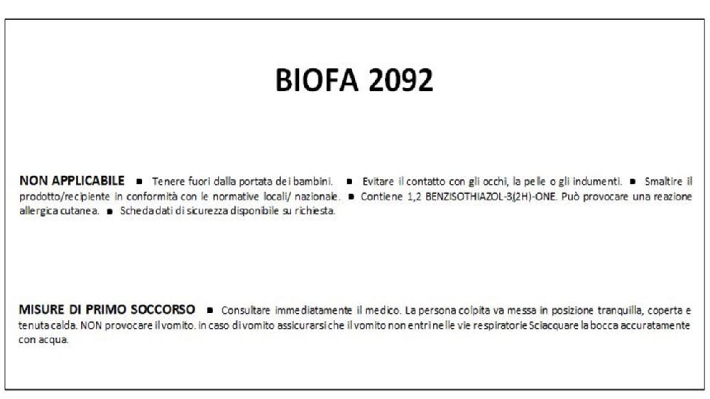 Leroy Merlin BIOFA 2092 BIANCO Sapone Per Pavimenti In Legno