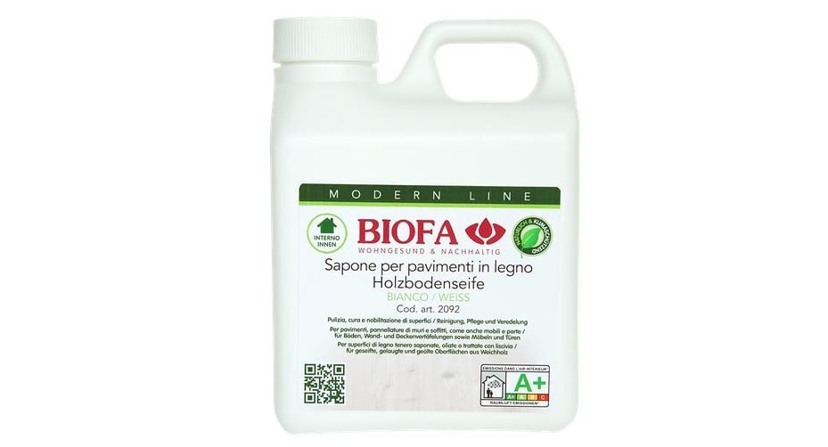 Leroy Merlin BIOFA 2092 BIANCO sapone per pavimenti in legno