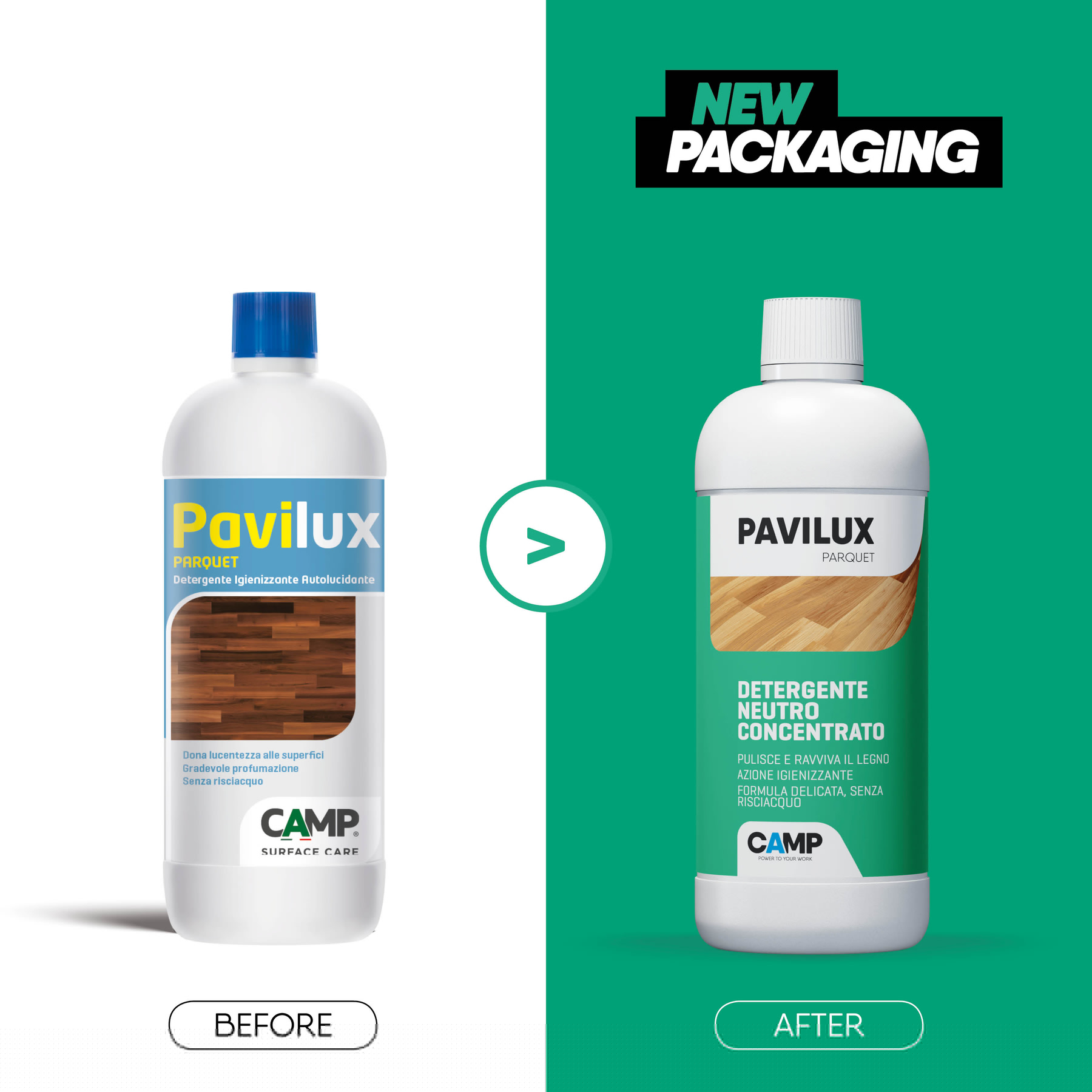 Leroy Merlin Camp PAVILUX PARQUET Detergente Igienizzante Neutro Per Parquet