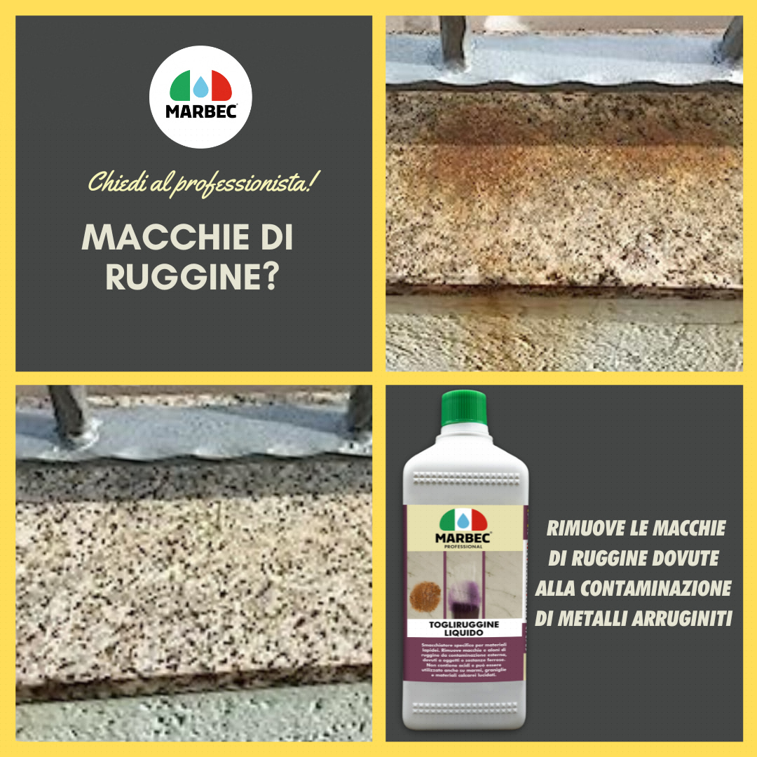 Leroy Merlin Detergente Pavimenti Smacchiatore Ruggine Ossidi Metallici TOGLIRUGGINE LIQUIDO - 500ML