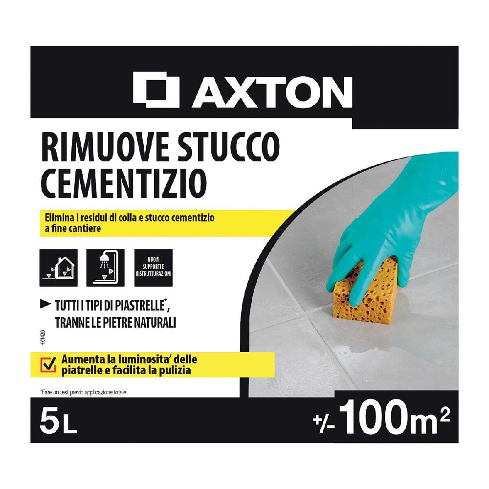 Leroy Merlin Detergente Rimuove Stucco Cementizio AXTON 5 L